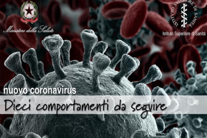 Opuscolo Decalogo Coronavirus